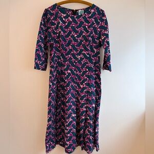 African wax cloth wide-leg jumpsuit